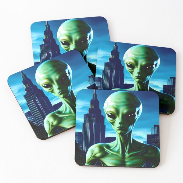 Item preview, Aliens have arrived! designed and sold by Ink Art Design.