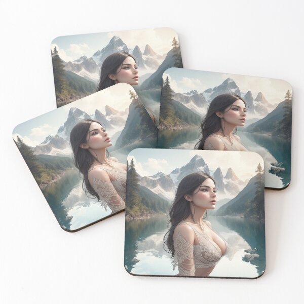 Item preview, beautiful woman of the mountain designed and sold by GFORCE_SHOP.
