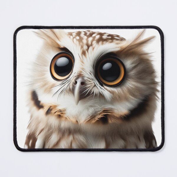 Item preview, Owl with Large Round Eyes designed and sold by DressDigi.