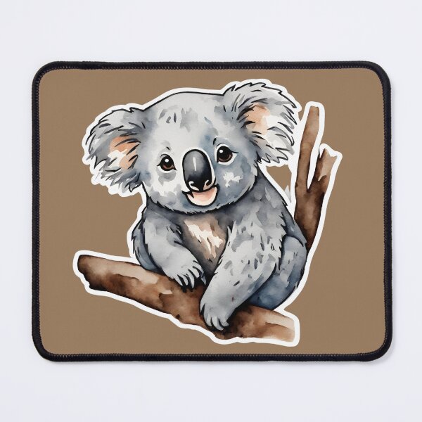 Item preview, Koala Sticker Style on a Branch designed and sold by LDJBlank.