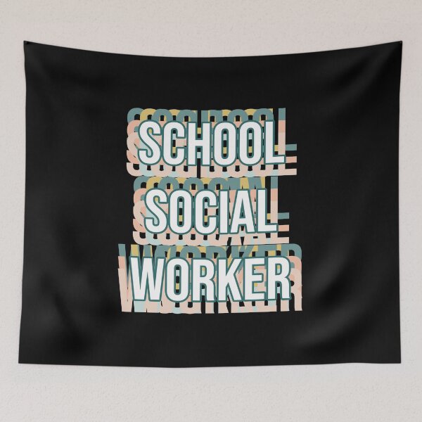 Item preview, School Social Worker MSW LSW LCSW Social Worker  designed and sold by MOONINSPIRATION.