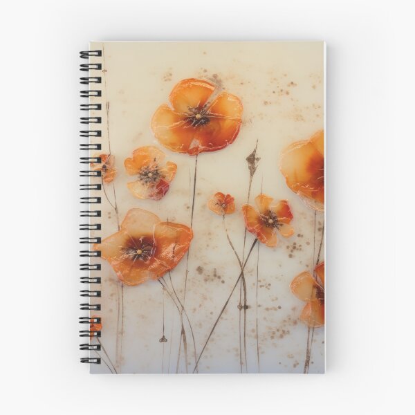 Item preview, Encaustic wax and watercolor flower, fungi and grasses 02 designed and sold by EmilyDayDreams.