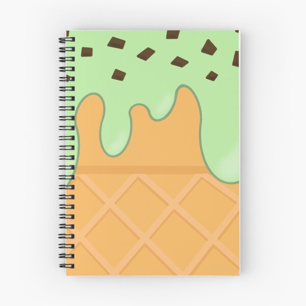 Item preview, Mint Chocolate Chip Ice Cream Cone designed and sold by Witchy-Mitchy.