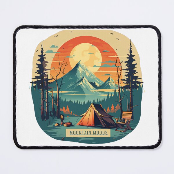 Item preview, Retro Mountain Mood designed and sold by Custom-Print.