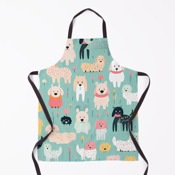 Item preview, Cute Dog Doodles Pattern Graphic Design designed and sold by Design-DD56.