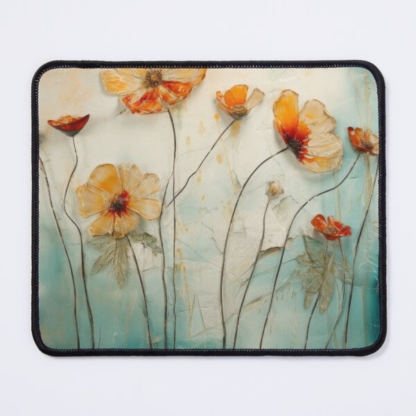 Item preview, Encaustic wax and watercolor flower, fungi and grasses 03 designed and sold by EmilyDayDreams.