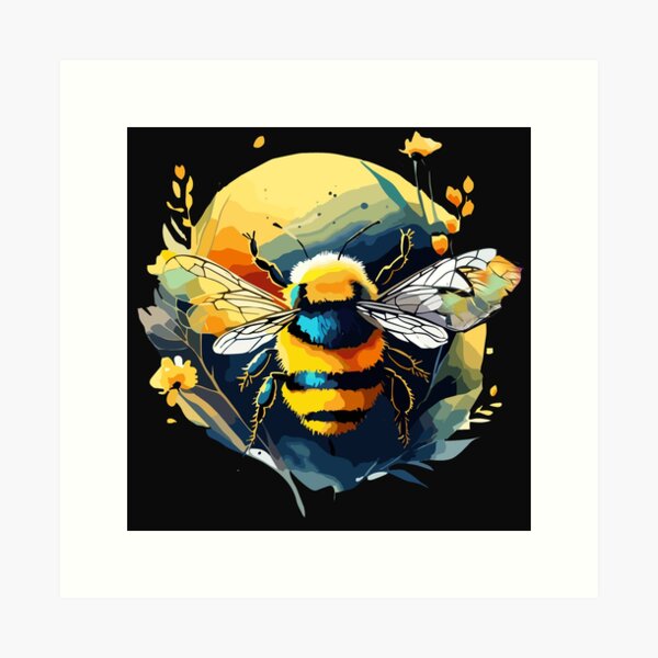 Buzzy Aesthetics: The Charm of Bee Wall Art in Trendy Home Decor