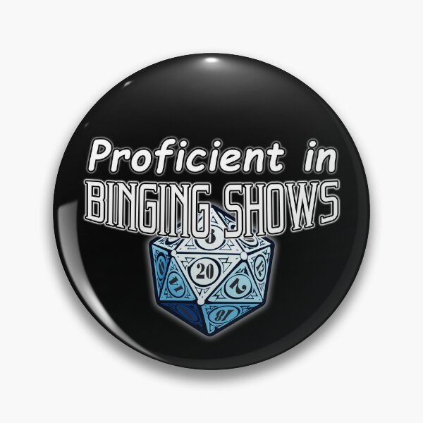 Item preview, Proficient in Binging Shows designed and sold by GammarayPrints.
