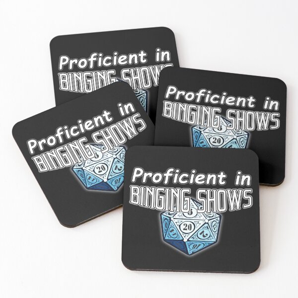 Item preview, Proficient in Binging Shows designed and sold by GammarayPrints.