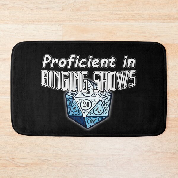 Item preview, Proficient in Binging Shows designed and sold by GammarayPrints.