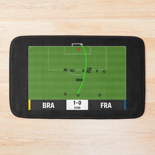 Item preview, The Greatest Free-Kick Goal of All Time scored by Roberto Carlos vs France For Brazil designed and sold by ICsIcons.