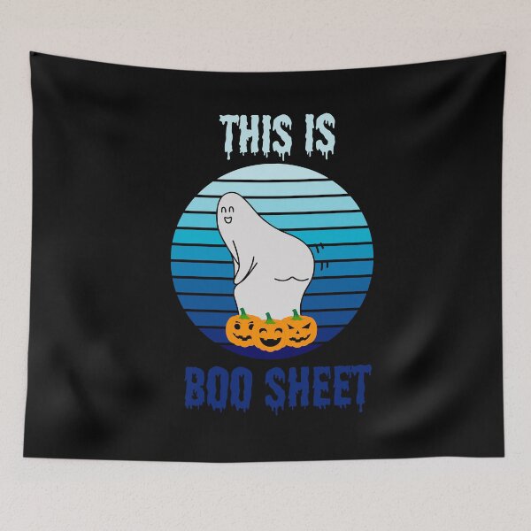 Item preview, This is boo sheet Funny Halloween designed and sold by SunnyFunnyArt.