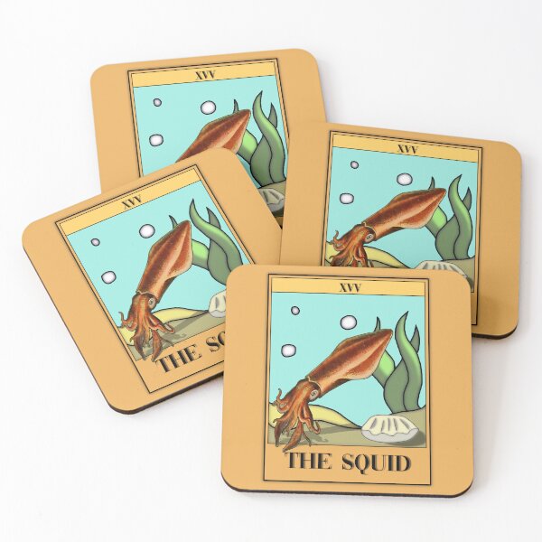 Item preview, Tarot Card, Squid designed and sold by notsweettea.