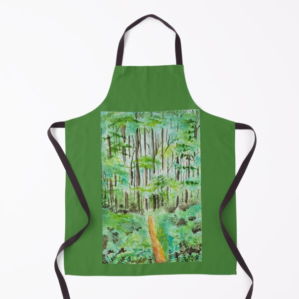 Item preview, Watercolor Woods (Title: Walking in Peace) designed and sold by BobbiShawArts.
