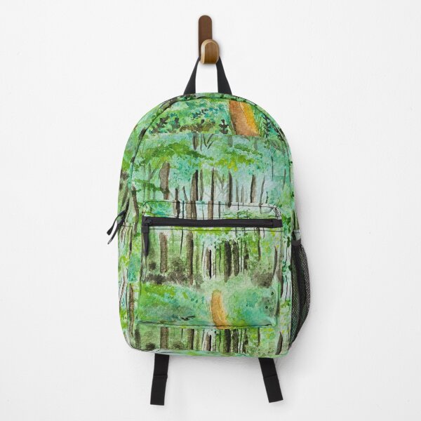 Item preview, Watercolor Woods (Title: Walking in Peace) designed and sold by BobbiShawArts.