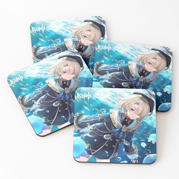 Item preview, Genshin Impact - Freminet Official Birthday Artwork 2023 designed and sold by Krimsy.