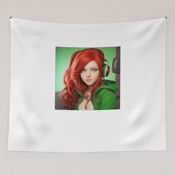 Item preview, Anime gamer girl  designed and sold by perfect  world.