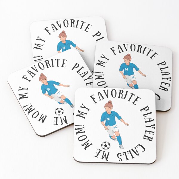 Item preview, My Favorite Soccer (Football) Player Calls Me Mom! Soccer Mom Gift designed and sold by SSustainable.