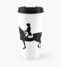 dressage horse Travel Mug