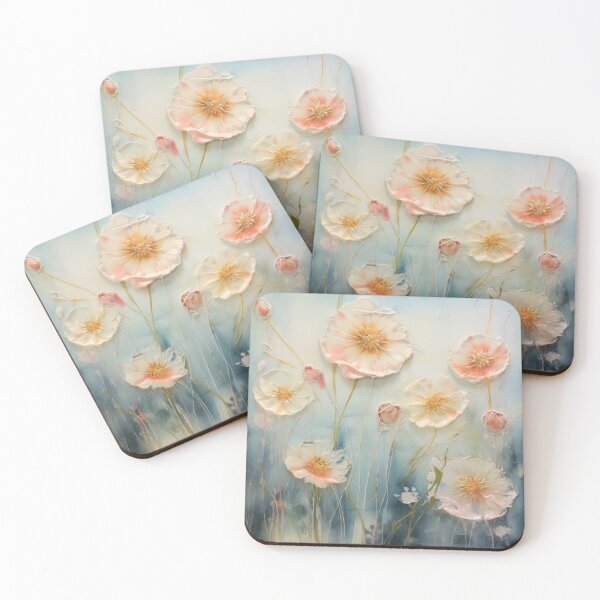 Item preview, Encaustic wax and watercolor flower, fungi and grasses 04 designed and sold by EmilyDayDreams.