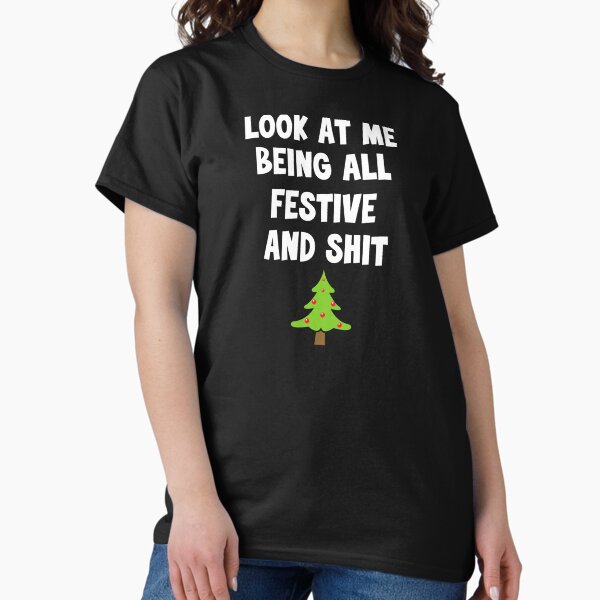 Item preview, Look At Me Being All Festive And Shit designed and sold by anninoart.