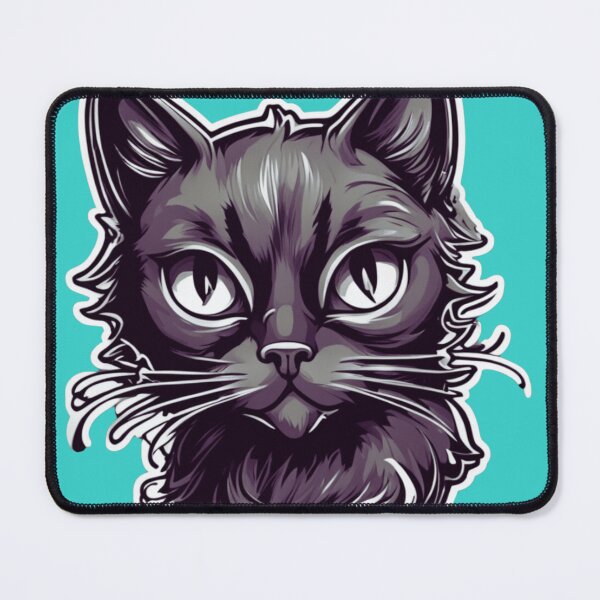 Item preview, black cat designed and sold by taherlee11.