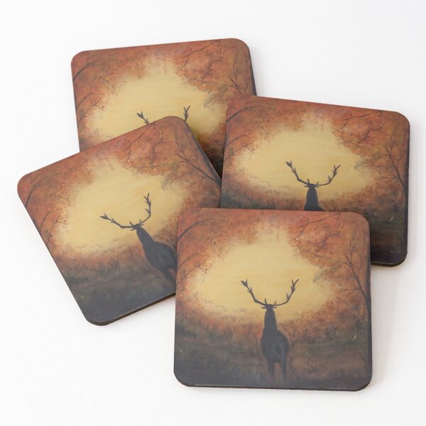 Item preview, Deer in the autumn forest KatArt2023 designed and sold by KatArt2023.