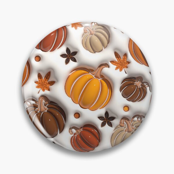 Item preview, 3D Inflated Pumpkin Spice designed and sold by Sweet-A-Dsignz.