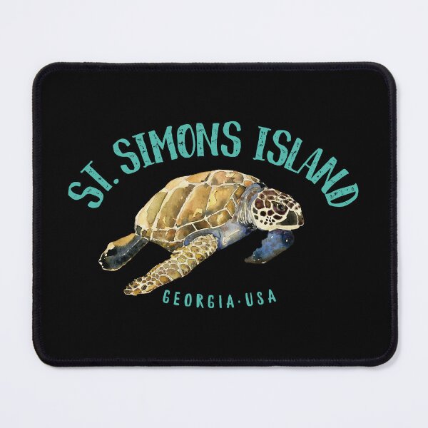 Item preview, St. Simons Island Georgia Sea Turtle Design designed and sold by Futurebeachbum.