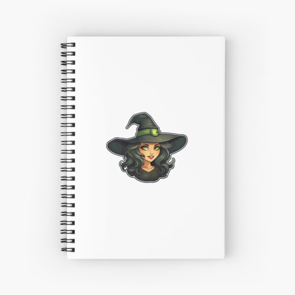 Item preview, Beautiful Black and Green Wicked Witch Halloween Sticker designed and sold by TheCreativeStag.