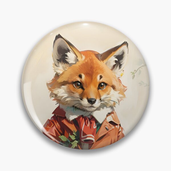 Item preview, 1920s Christmas Fox Cub designed and sold by TunnandBloom.
