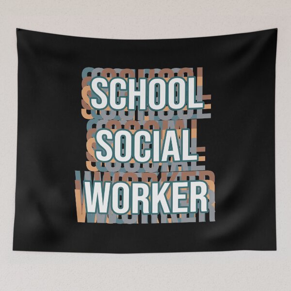 Item preview, School Social Worker MSW LSW LCSW Social Worker  designed and sold by MOONINSPIRATION.
