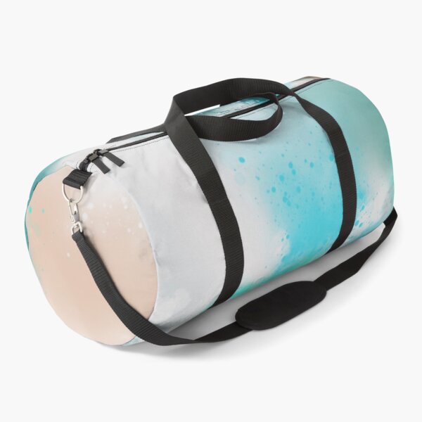 Item preview, Beach Days Are Back - Teal Sandy Coral Abstract Art designed and sold by Joey Santiago.