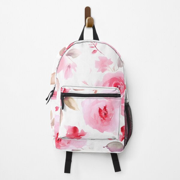 Artikelvorschau, Rosa Aquarell-Blumenmuster entworfen und verkauft von yuuki-mizu.