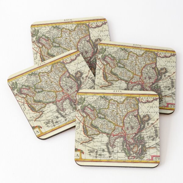 Item preview, 1630 map of Asia designed and sold by Francespoppy.