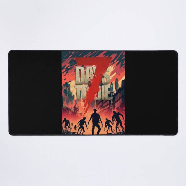 Item preview, 7 days to die burning town designed and sold by FunkyMelon.