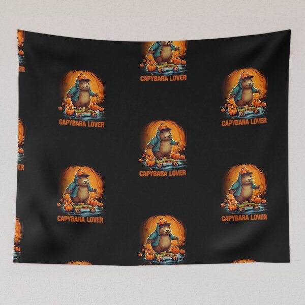 Item preview, Halloween Capybara 3 designed and sold by OnionsFamily.