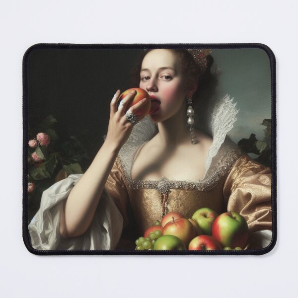 Item preview, Queen eats an apple designed and sold by MercrediCanon.