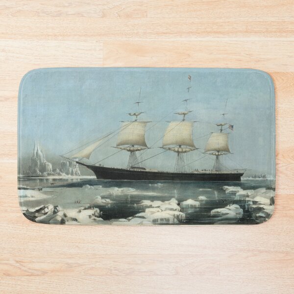 Item preview, Clipper ship 'Red Jacket' in the ice off Cape Horn designed and sold by Suzana Djordjevic.
