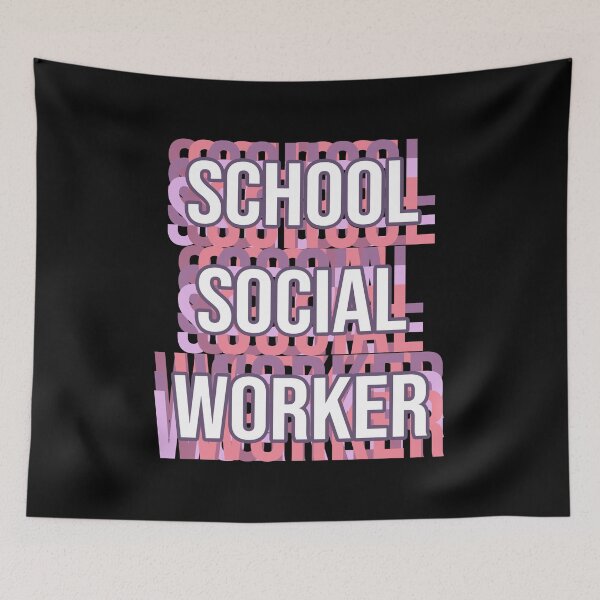 Item preview, School Social Worker MSW LSW LCSW Social Worker  designed and sold by MOONINSPIRATION.