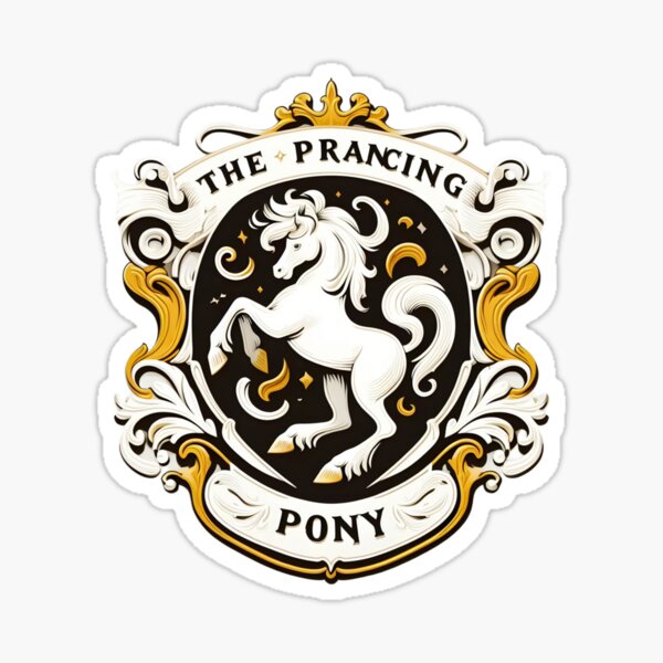 Item preview, The Prancing Pony - Inn Plaque - Fantasy designed and sold by Fenay Designs.
