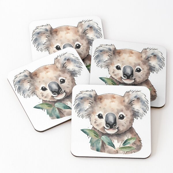 Item preview, Koala Sticker Style Watercolor designed and sold by LDJBlank.