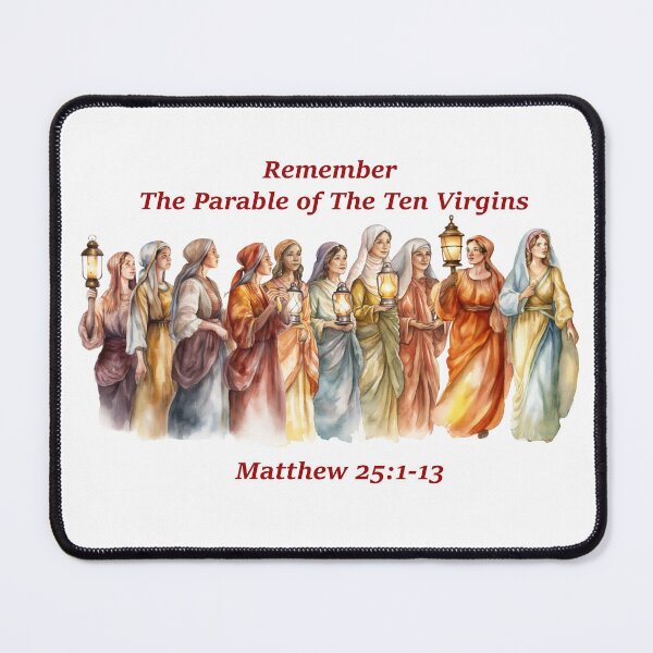 Item preview, The Ten Virgins Parable designed and sold by WideIsTheGate.