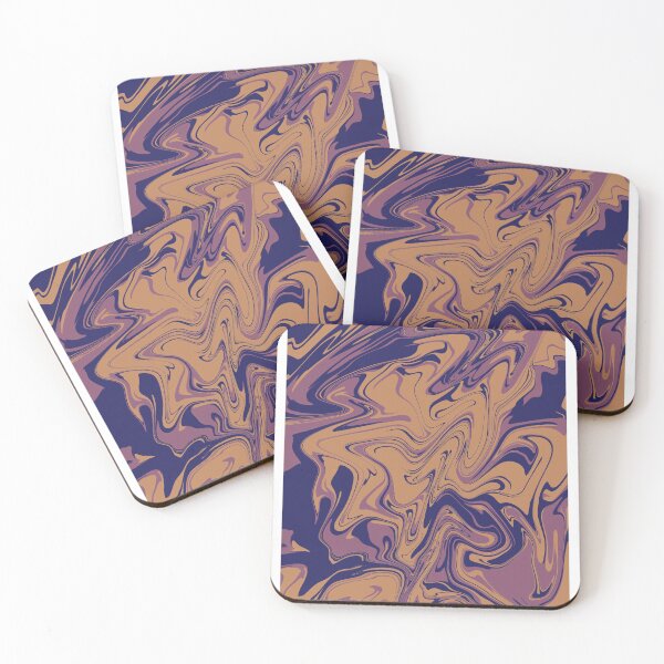 Item preview, Purple with Muted Orange Swirl designed and sold by AlexandriaEmaline.