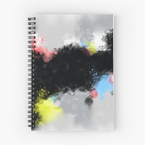 Item preview, Nice And Wild - Red Black Blue Abstract Art designed and sold by Joey Santiago.