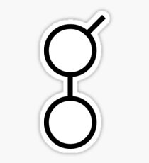 Golem GNT Crypto Currency Icon Sticker