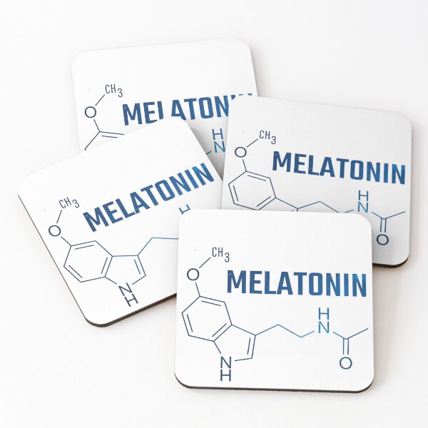 Item preview, melatonin molecule, sleep hormone designed and sold by GodsOfArt.