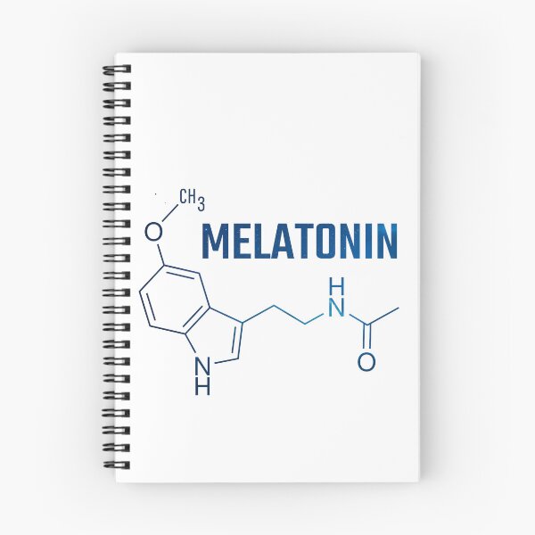 Item preview, melatonin molecule, sleep hormone designed and sold by GodsOfArt.