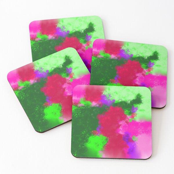 Item preview, Leaning Towards Green - Violet Magenta Abstract designed and sold by Joey Santiago.