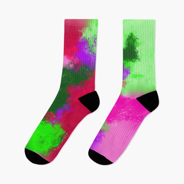 Item preview, Leaning Towards Green - Violet Magenta Abstract designed and sold by Joey Santiago.